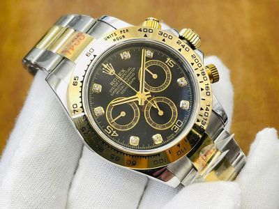 VR Factory ROLEX Daytona V3 Version 40*13MM 7750 Movement 904L Steel Black Watch